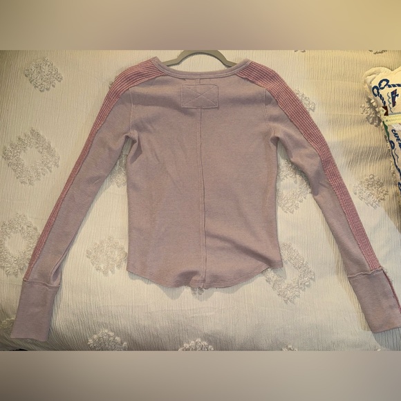 We The Free Tasha Snap Cuff sleeve Thermal NWOT - Picture 3 of 9